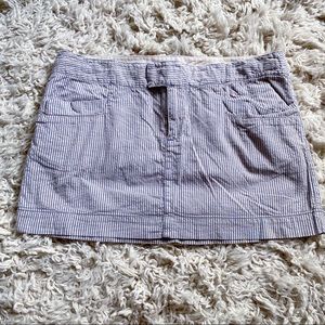 American Eagle seersucker skirt